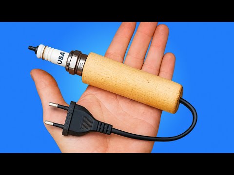 How To Make A Simple Welding Machine From Spark Plugs At Home – You Won’t Believe The Results!