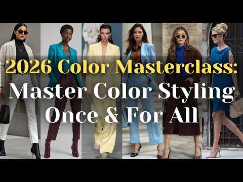 2026's Most Stunning Color Trends & Combos: A Complete Style Guide for Elegant Women