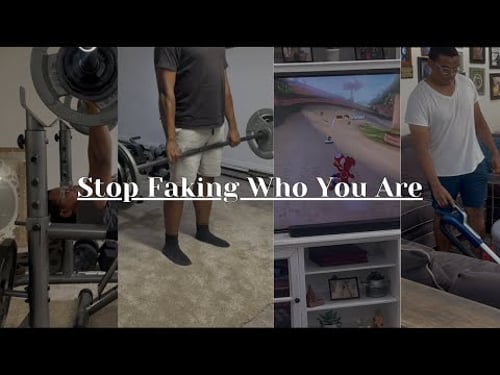 Stop Pretending To Be Someone You're Not