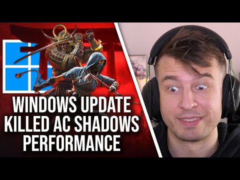 Windows Update Hits AC Shadows Gaming Perf By Up To 50 Percent