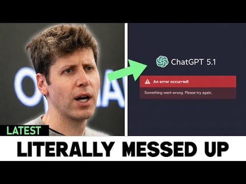 OpenAI Literally SCREWED UP Their Latest ChatGPT | AI Latest