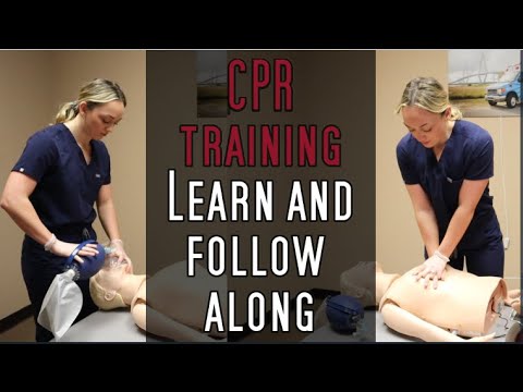 CPR/ BLS training | Follow along with my training! RQI system | Code One Training Solutions