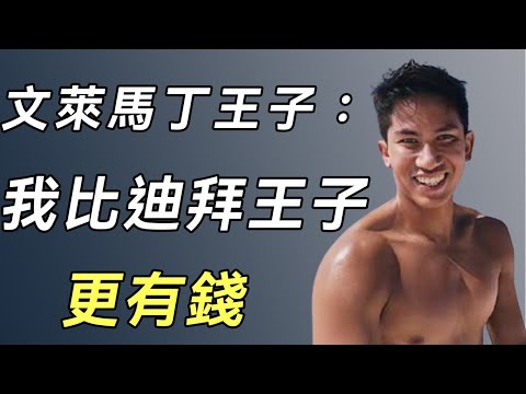 文萊最帥王子:一出生就有200億美金,坐擁20架私人飛機,庶子上位竟和哥哥的死有關?#文萊馬丁王子#談笑娛生#Brunei