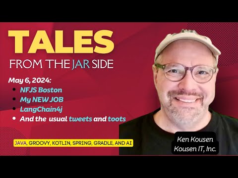 Tftjs: Blowing out the hotel wifi, My new job, LangChain4j, and more