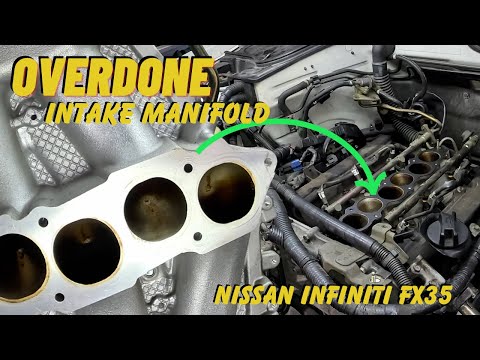 Customer States: Engine Smoking! (Oil Leaking & BURNING) Infiniti FX35 3.5 #automobile #repair