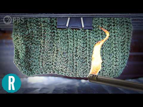 Strawberries and Salmon Sperm to Fireproof Fabrics