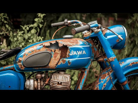 Full Restoration JAWA Motorcycle 1975s | Restored JAWA Motorcycle | Old Bike Restoration And Repair