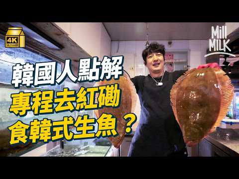 #MM|韓國OPPA香港創業賣韓式刺身 空運直送濟州活海鮮裝魚缸變身海鮮市場 香港罕有活章魚海參海腸海菠蘿飽魚比目魚即劏即食 居港韓人聚腳點專程去紅磡食|#美味道來 #4K