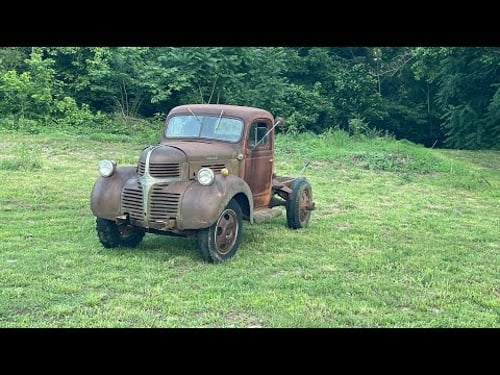 Will it run after 59 years 1947 dodge truck