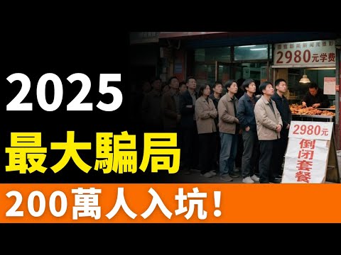慘!2025,最大騙局!「擺攤月入10萬」,正在瘋狂收割餐飲小白!掏空六個錢包創業,結果天都塌了,擺了一天無人問津,賠得褲衩子都不剩!
