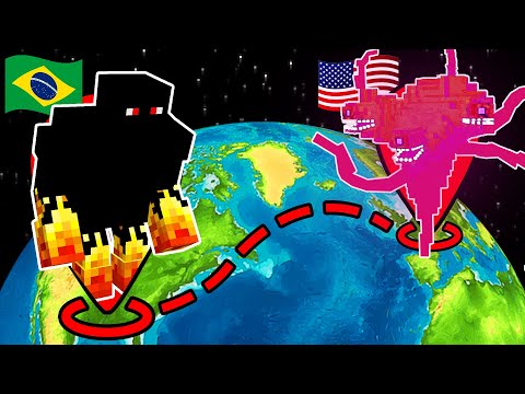 🌎 Último SOBREVIVENTE Ganha no MODO DOMINAÇÃO do MINECRAFT