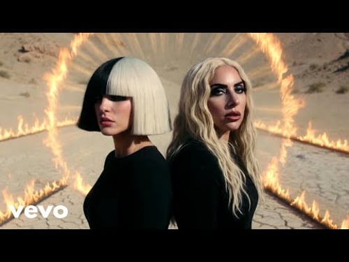 Sia ft. Lady Gaga - Burning Fire (Official Music Video)