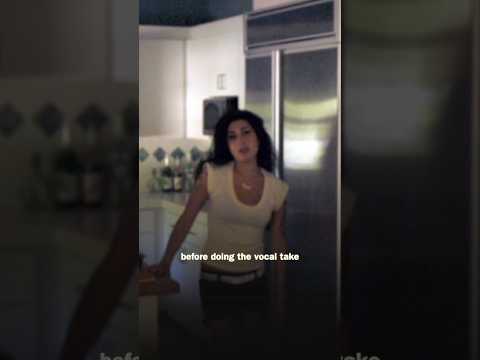 Amy Winehouse had a great way of recording