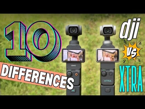 Xtra Muse vs Osmo Pocket 3 Differences Only - Is the Xtra Muse worth it?