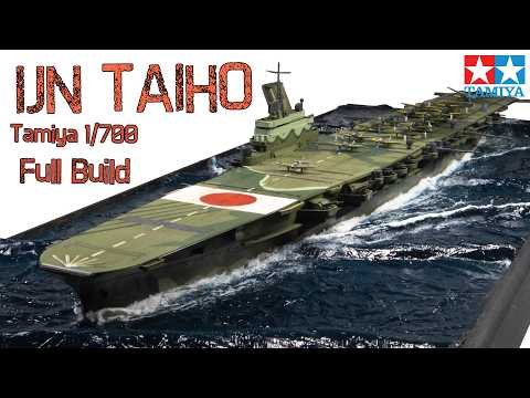 IJN Taiho - Tamiya 1/700 Japanese Aircraft Carrier Diorama