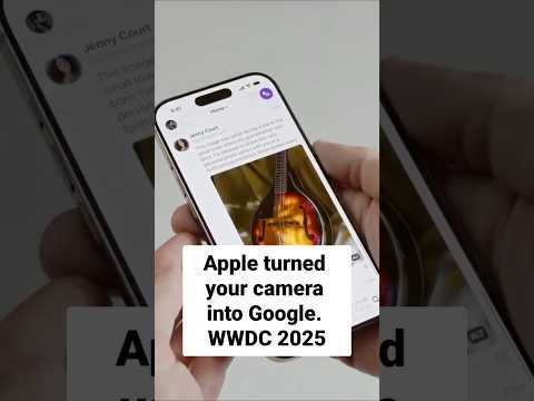 Apple turned your camera into Google