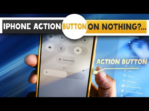 I Turned the Nothing Essential Button Into an iPhone Action Button