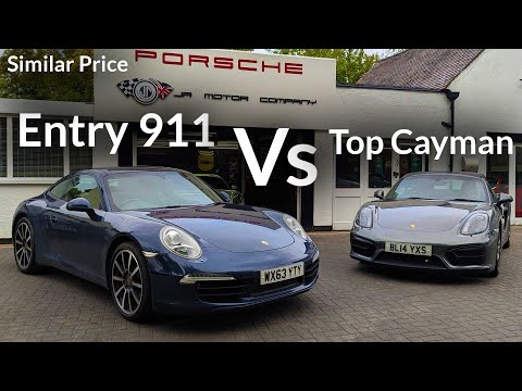 What Is The Difference? Entry Level 911 Vs Top Spec Cayman