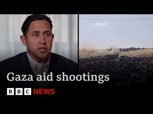 Former US Green Beret says Israel committed war crimes at Gaza food distribution site | BBC News