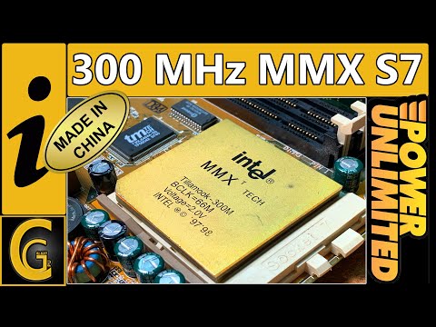 Fastest Intel Socket 7 CPU, Pentium MMX 300MHz on ASUS P5A-B & Voodoo 2 3DFX