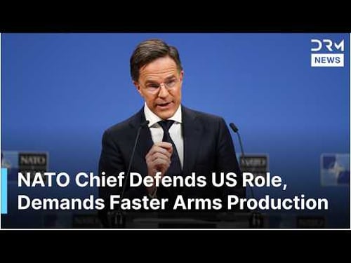 BREAKING NEWS: NATO Chief Defends Trump & US Role, Demands Faster Arms Production in Brussels | AC1G
