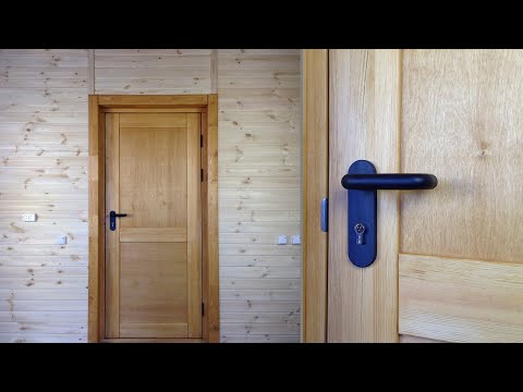 ✅ Entrance door | Arctic door | Plywood door | Instruction
