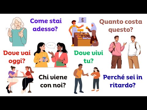 Master Italian Basic Questions | Daily Speaking Practice | Learn Italian Easily
