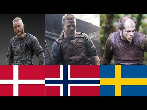 Differences between Norwegian, Swedish and Danish Vikings