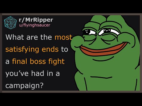 DMs and Players, What are the most satisfying ends to a final boss fight you’ve had in a campaign?