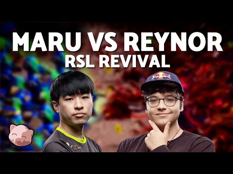 MARU'S Incredible ZvT builds vs REYNOR | RSL Group Stage - StarCraft 2