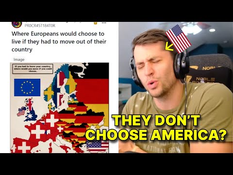 American reacts to EYE-OPENING Maps of Europe