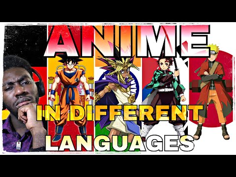 GERMAN REACTS TO ANIME IN DIFFERENT LANGUAGES | Shogun Zorra