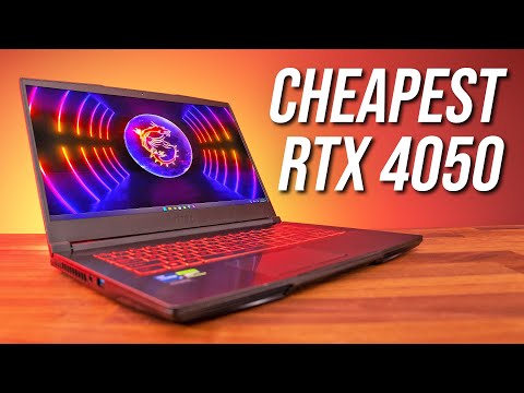 MSI GFG3 Review - The Cheapest RTX 4050 Gaming Laptop!