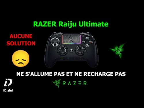 RAZER RAIJU ULTIMATE NE S'ALLUME PAS ET NE RECHARGE PAS