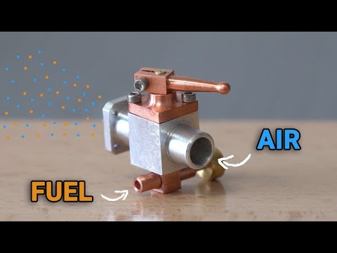 Making a 4 Stroke Engine. Episode 5 - Carburetor, Flywheel