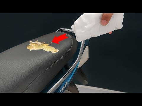 The Leather Shoe Company Has Revealed The Secret In This Video | Anyone Can Repair A Motorcycle Seat