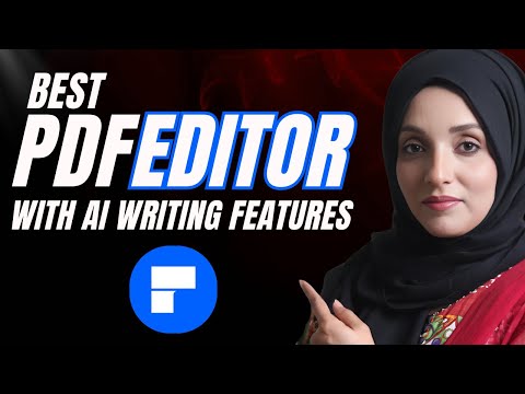 The Smartest PDF Editor of 2025 ! Wondershare PDF Element AI Tested