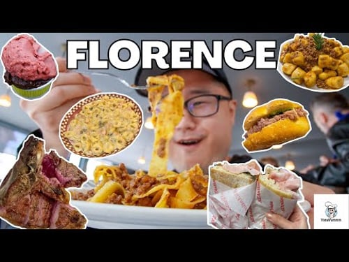 The BEST Food in Florence Italy - Florentine Steak, Tuscan Pasta, & More!