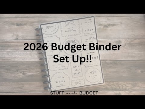 Setting Up My 2026 Budget Binder! | My Budgeting Process Explained