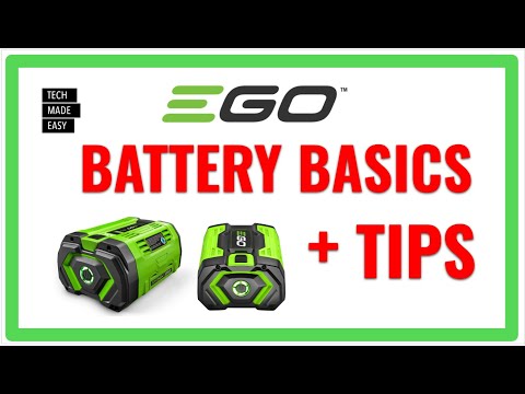 TIPS EGO Battery Basics + TIPS