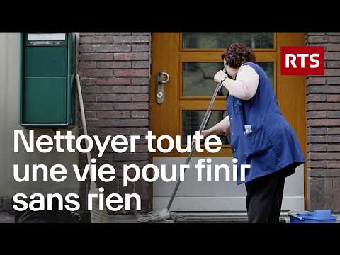 Femmes de ménage : une vie de travail pour une retraite de misère (diffusion 07.01.2021) | RTS