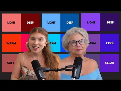 Can You Spot the Perfect Shades of Red, Blue, and Purple In The 6 Dominant Characteristics Palette?