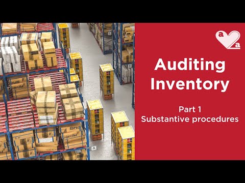 Auditing INVENTORY - substantive procedures