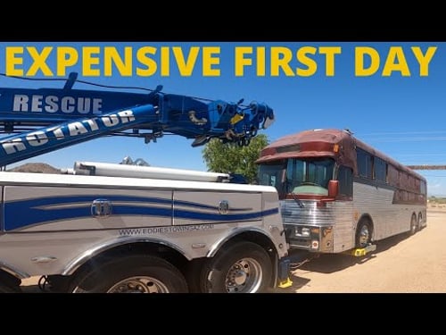 BUYING A 1967 SILVER EAGLE TOUR BUS USED IN THE MOVIE "SELENA"