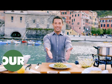 Gino's Seafood and Pesto Pasta on the Ligurian Docks | Gino's Italian Escape E23 | Our Taste