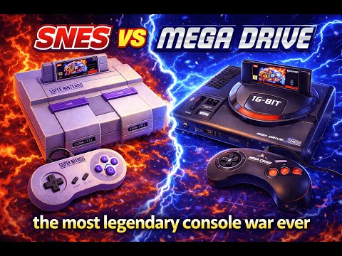 SNES vs. Genesis | the most legendary console war ever