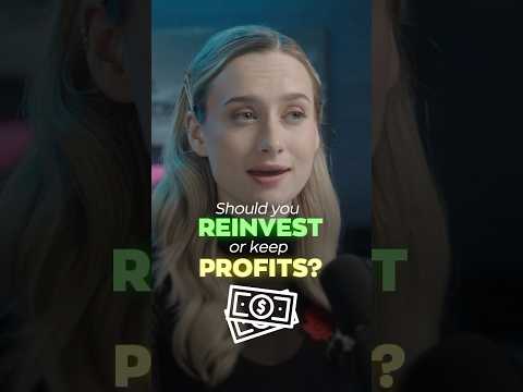 Should you pay yourself first or reinvest the profits back into your business?