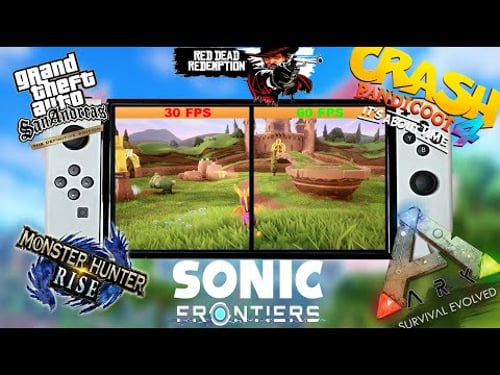 Switch EXTREME Overclocking 2 - 14 Games Tested (Graphics Mods + 60FPS)