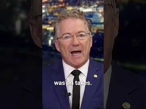 Rand Paul on GOP Sellouts