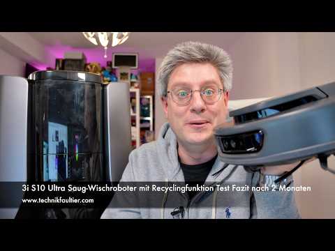 3i S10 Ultra Saug Wischroboter mit Recyclingfunktion Test Fazit nach 2 Monaten